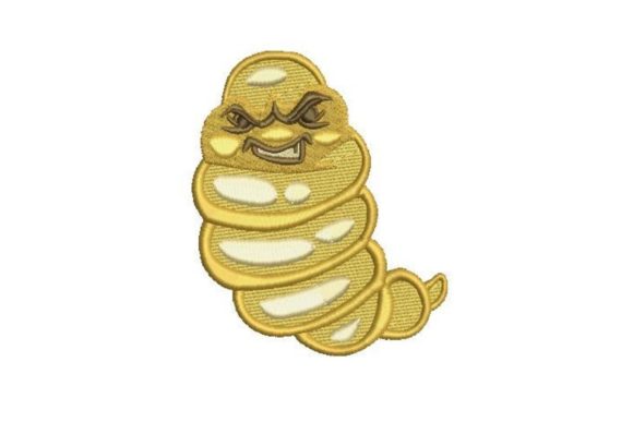 Angry Looking Maggot: A Whimsical Embroidery Design Review