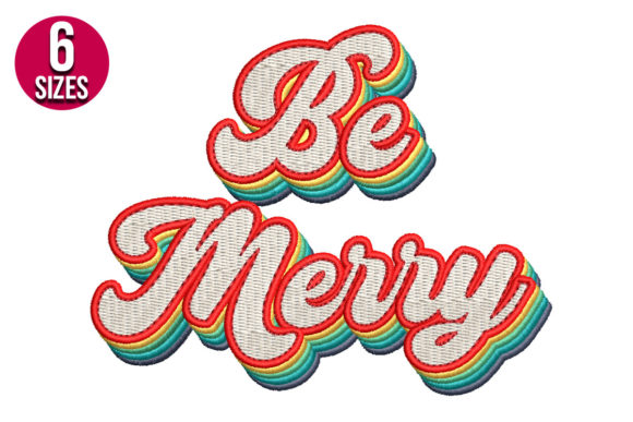 Be Merry Embroidery Review for Boutique Sweatshirts