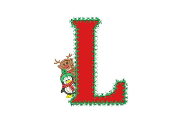 Christmas Letter L