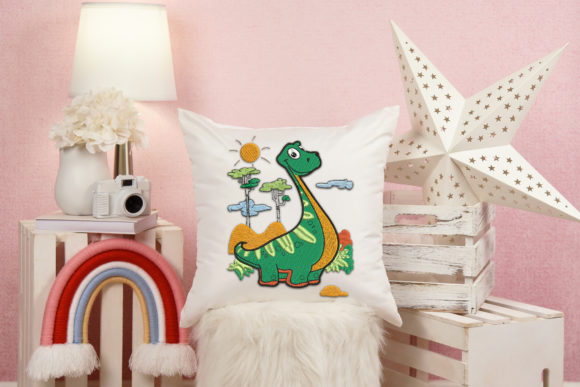 Cute Baby Dino Embroidery Review