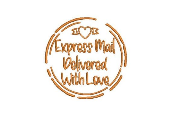 Express Mail Delivered with Love Embroidery Review