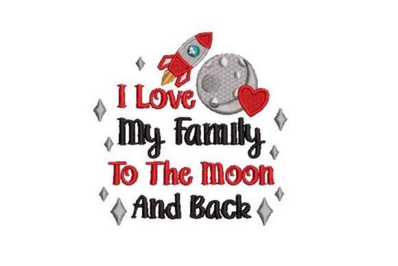 I Love My Family Embroidery Review