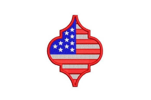 Independence Day Holiday Tile Embroidery Review
