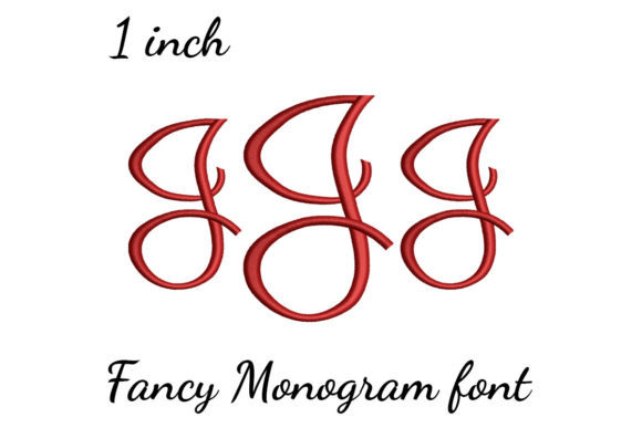 J Monogram Font Fancy for Boutique Apparel