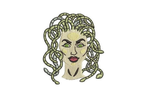 Medusa: A Designer's Take on Seasonal Holiday Embroidery