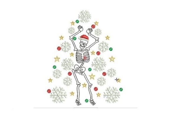 Merry Christmas Skeleton Tree Review