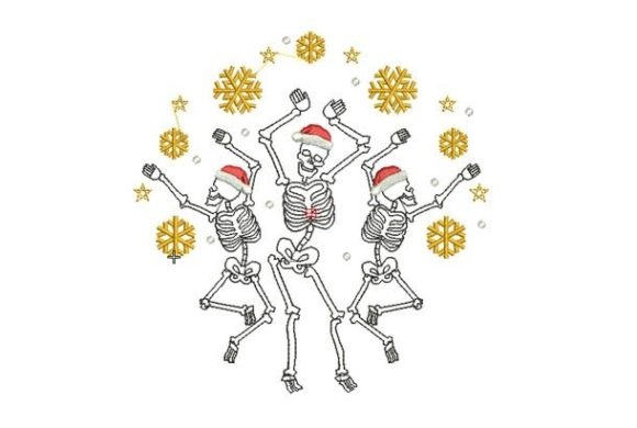Merry Christmas Skeletons: A Designer's Review for Handmade Gifts