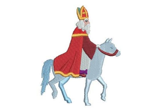 Sinterklaas on His Horse: A Designer's Review for Business Merch
